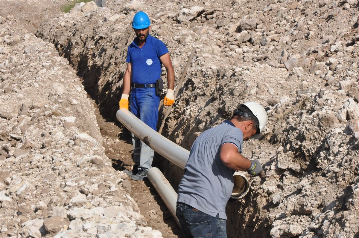 İncesu'da içme suyu iletim kapasitesinin artırılması amacıyla yeni çalışma başlatıldı