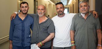 İzmir'de organ nakli ameliyatı olan babalar sağlığına kavuştu