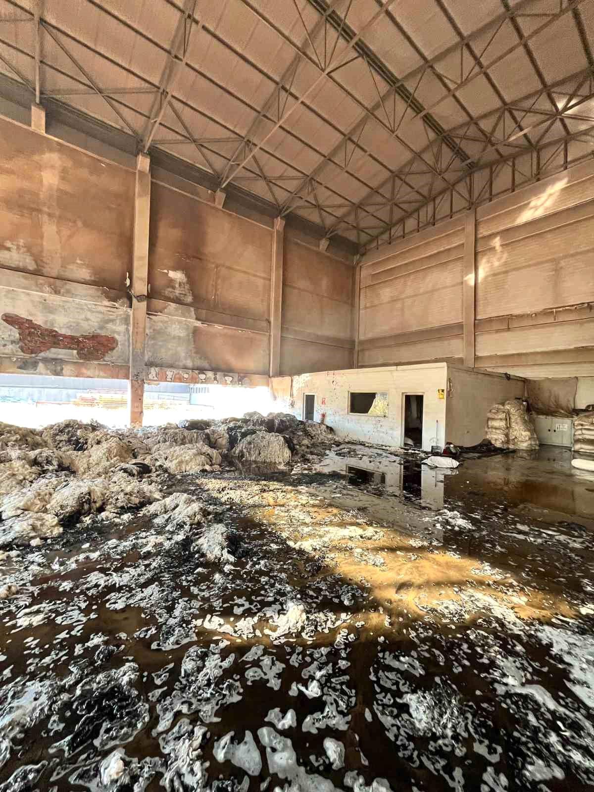 Kahramanmaraş'ta fabrika yangını korkuttu