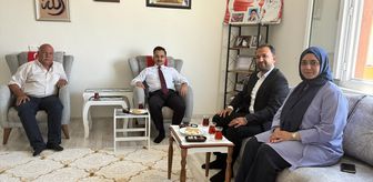 Kaymakamdan şehit ailesine Babalar Günü ziyareti