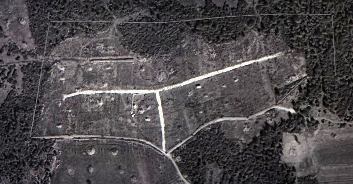 Antalya'da orman arazisinin parsellere bölündüğüne dair bir görsel.