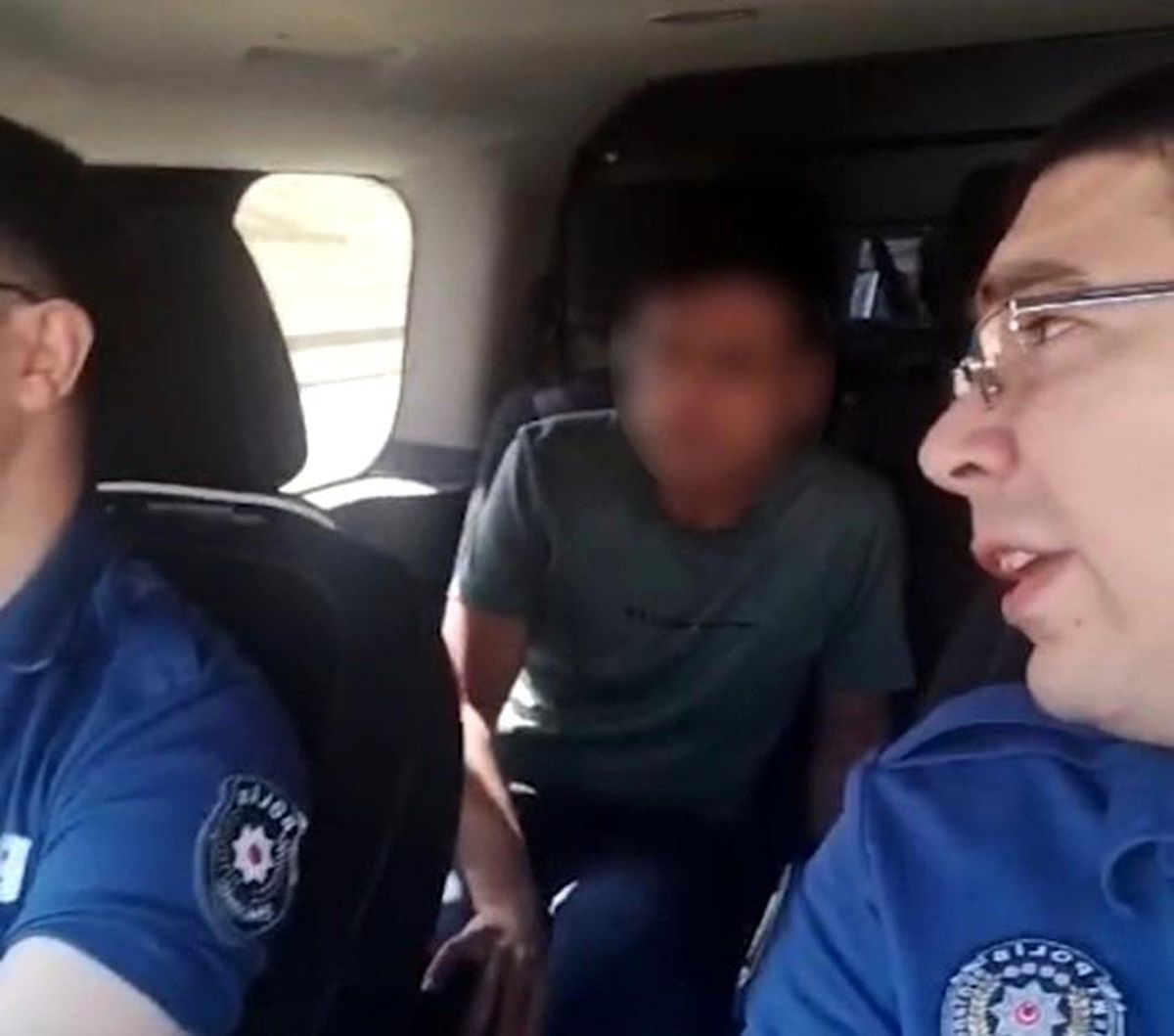 Siirt'te YKS'ye geç kalan öğrencileri sınava polis yetiştirdi