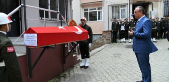 Tekirdağ'da vefat eden Kıbrıs gazisi son yolculuğuna uğurlandı