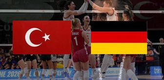 Türkiye Almanya CANLI İZLE: Türkiye Almanya voleybol maçı hangi kanalda, canlı nereden izlenir?