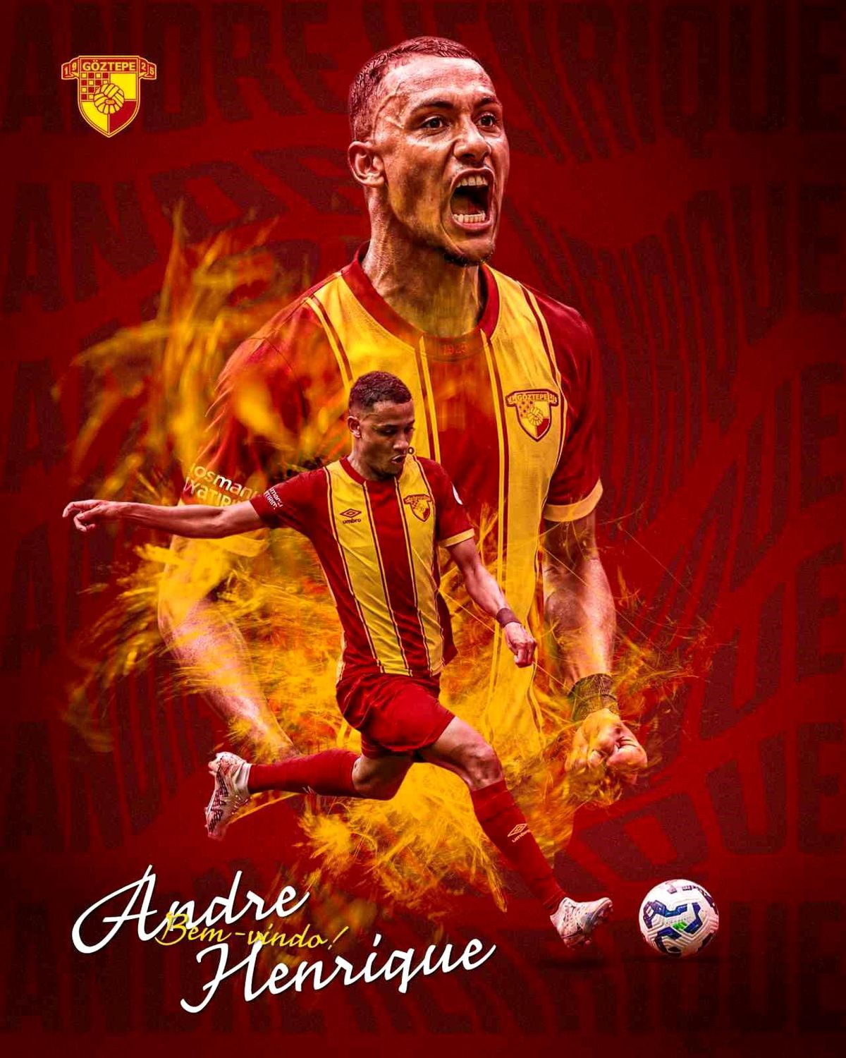 Andre Henrique: ''Göztepe'ye transfer olduğum için heyecanlıyım''