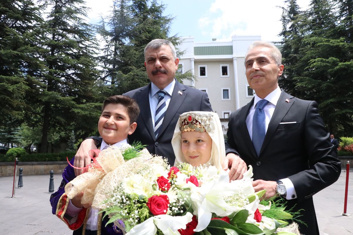 İçişleri Bakanı Mustafa Çiftçi Nevşehir Valiliği'ni ziyaret ediyor.