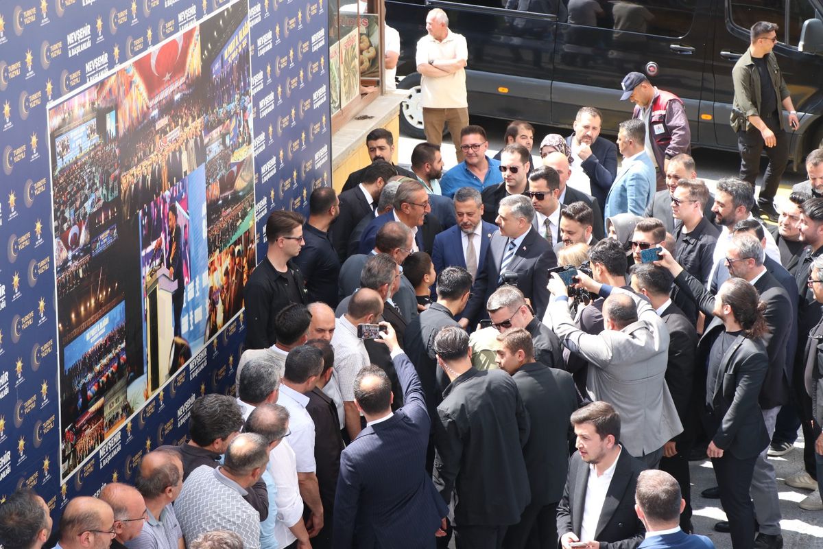 Bakan Çiftçi, Nevşehir'de