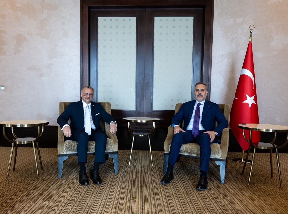 Bakan Fidan, ABD Başkanı'nın Arap ve Afrika İşlerinden Sorumlu Kıdemli Danışmanı Boulos'u kabul etti