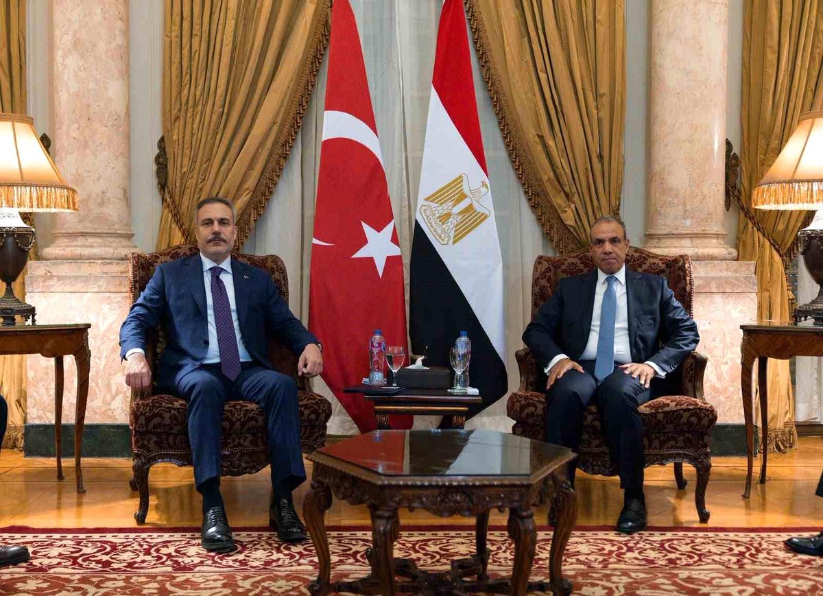 Bakan Fidan, Mısırlı mevkidaşı Abdelatty ile görüştü