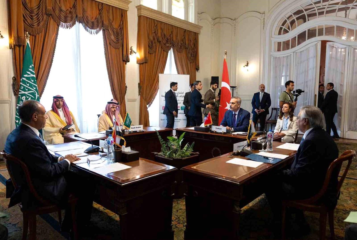 Bakan Fidan, Türkiye-Mısır-Pakistan-Suudi Arabistan Dışişleri Bakanları Dördüncü Toplantısı'na katıldı