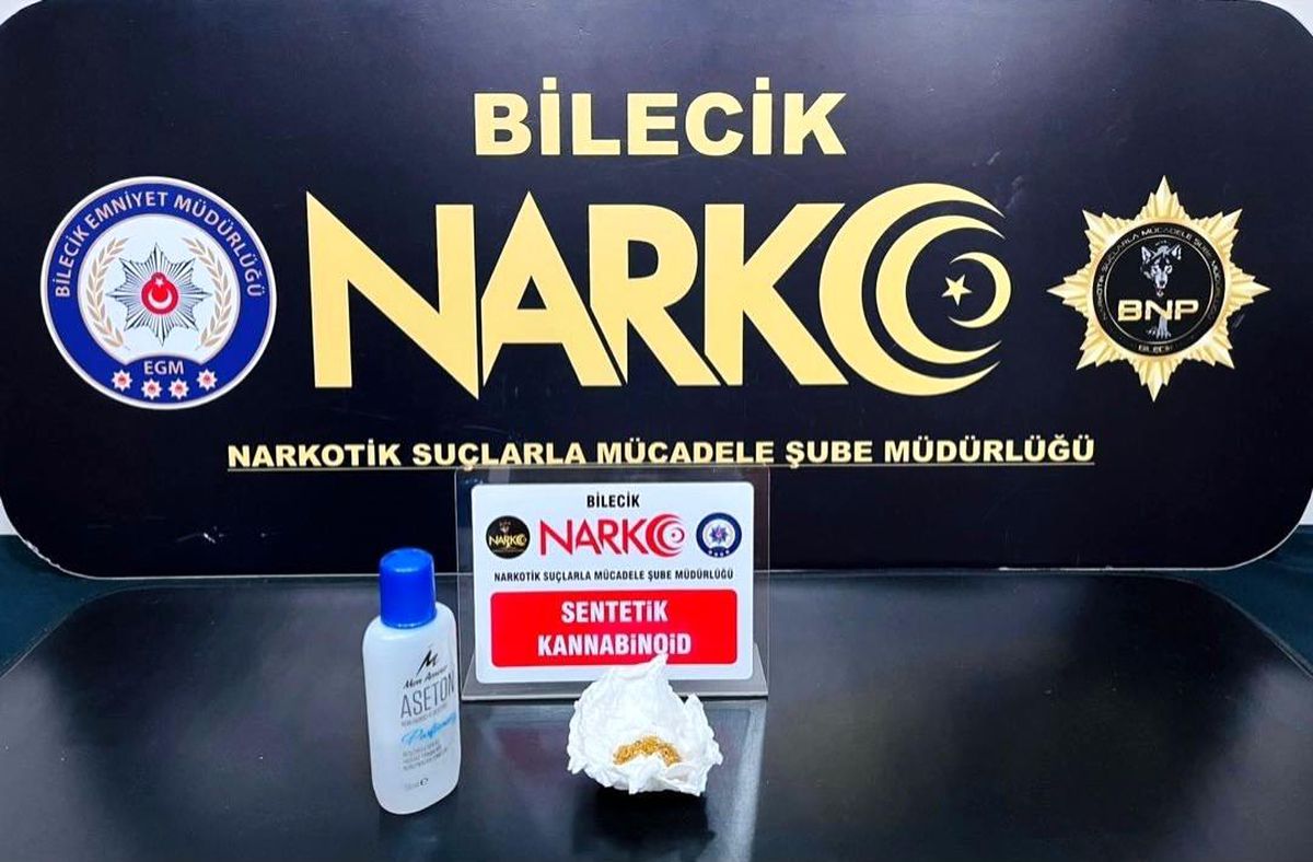 Bilecik'te uyuşturucu operasyonu: 1 şüpheli yakalandı