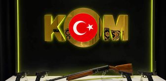Denizli'de silah kaçakçılığı operasyonunda 3 kişi tutuklandı
