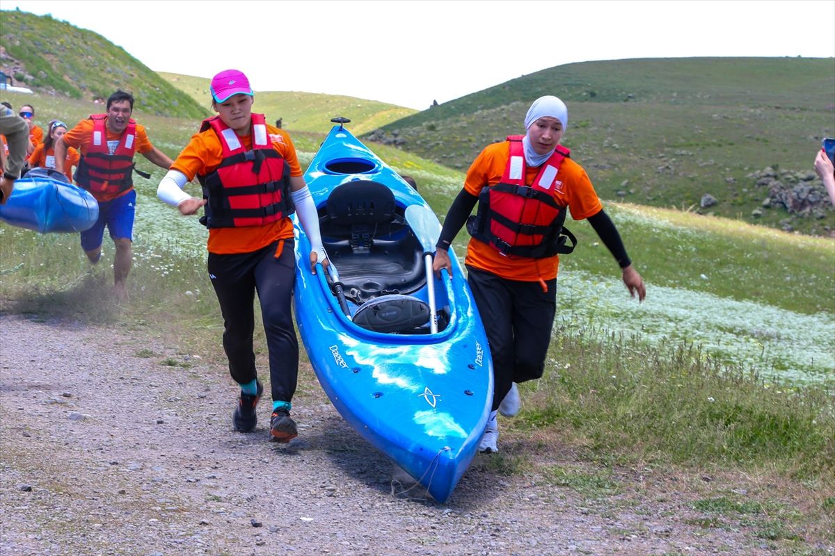 Erzurum'a 5 ülkeden gelen sporcular PalanExtreme heyecanını anlattı