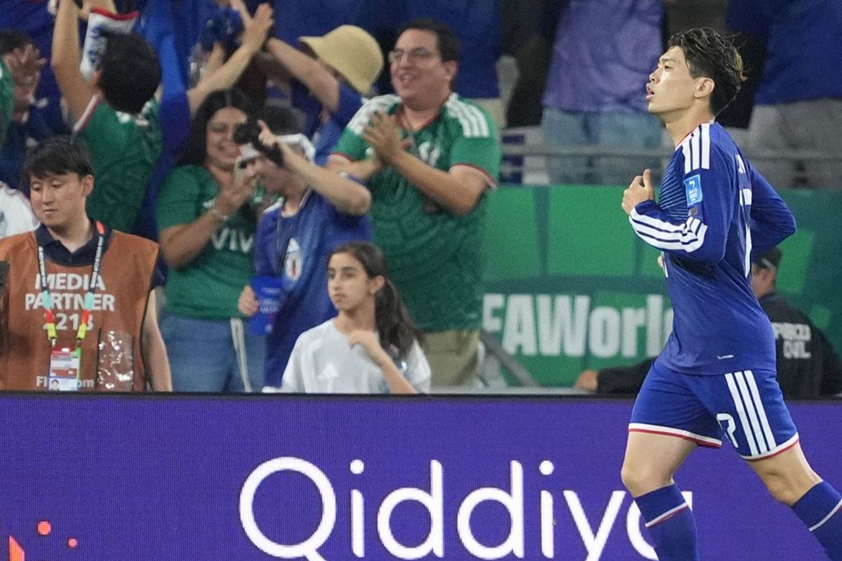 Japonya ve Tunus milli futbol takımları arasında oynanan 2026 Dünya Kupası grup maçı