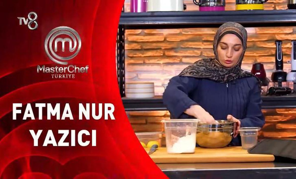 MasterChef yarışmacısı Fatma Nur Yazıcı'nın fotoğrafı