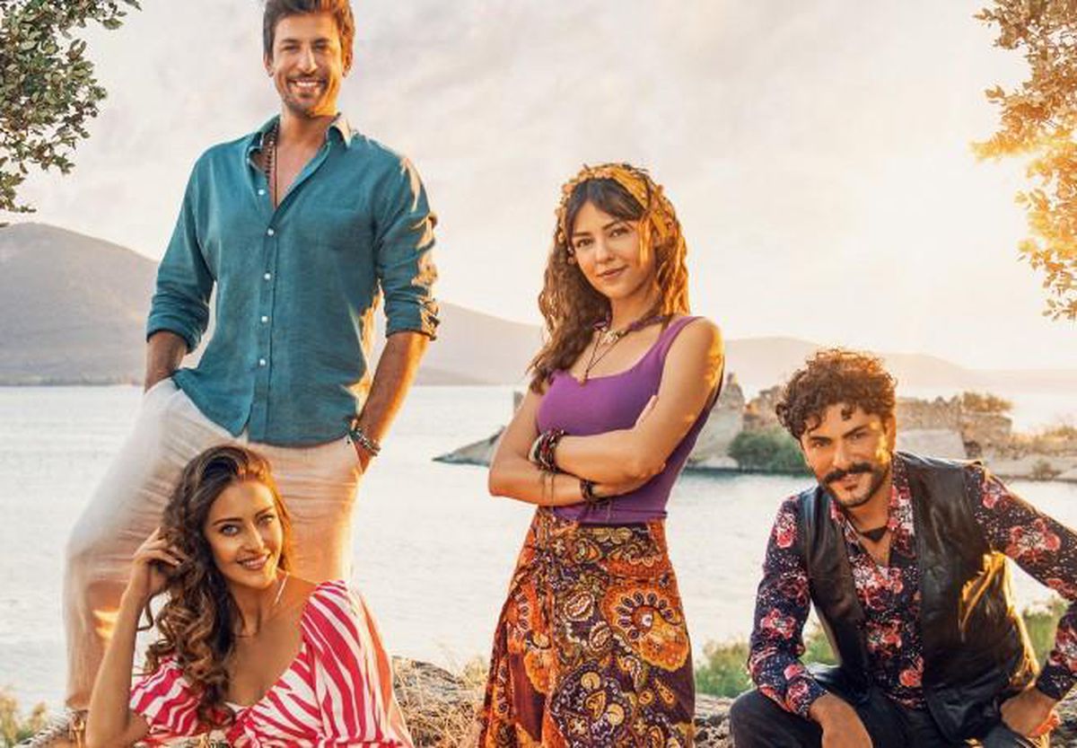 Sağlık Olsun Gari filminin çekildiği Fethiye'den bir manzara.