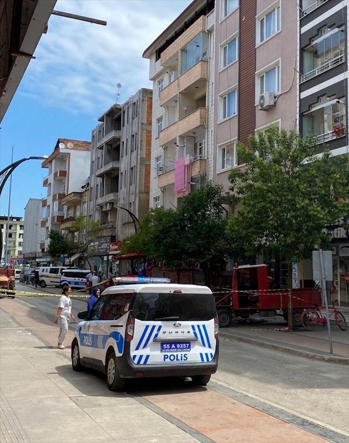 Samsun'da çatı tadilatı yaparken düşen işçi öldü