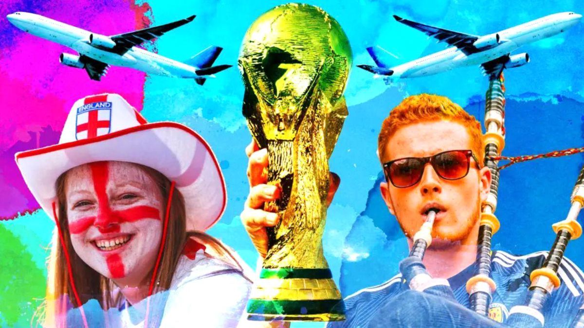 2026 Dünya Kupası logosu ve Kuzey Amerika haritası üzerinde maçların oynanacağı şehirleri gösteren bir görsel.