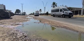 Silopi'de kanalizasyon suları 6 yıldır İpek Yolu Bulvarı'na akıyor