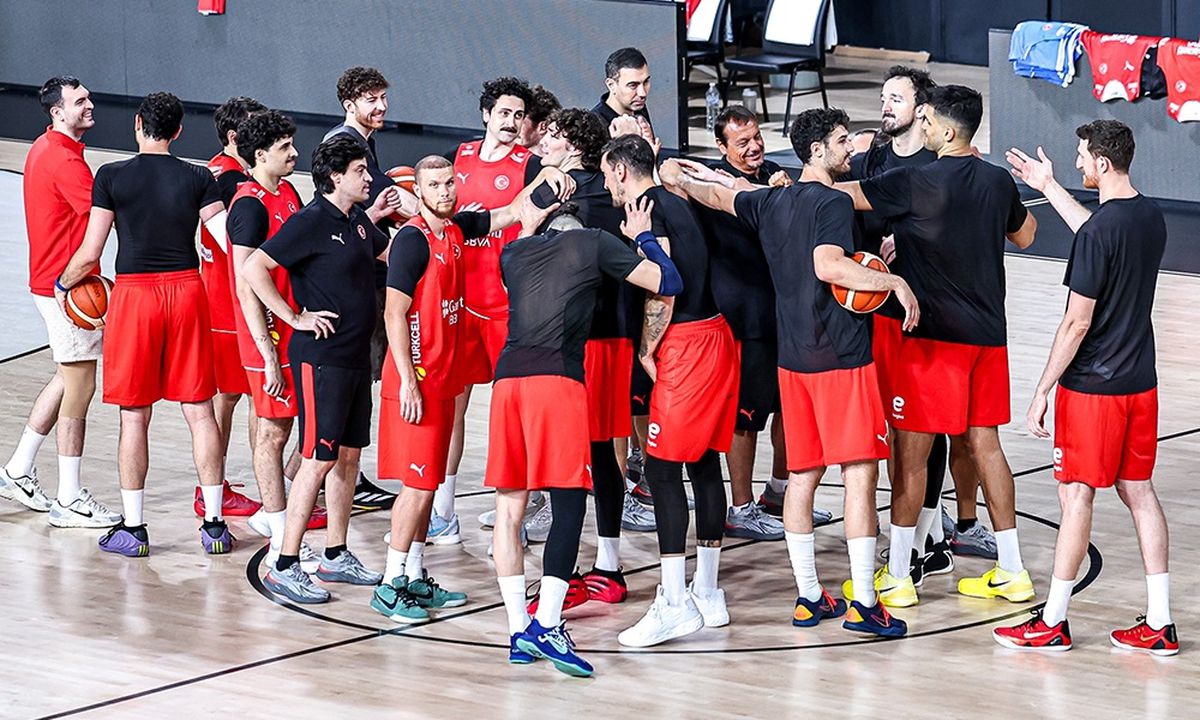 A Milli Erkek Basketbol Takımı, Bosna Hersek ve İsviçre maçı hazırlıklarına başladı