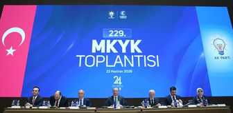 AK Parti MKYK, Erdoğan başkanlığında toplandı