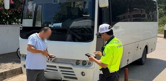 Antalya'da trafik denetimlerinde 72 bin 839 araç ve sürücü kontrol edildi