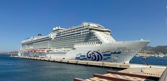Bodrum'a 'Aroya' kruvaziyeriyle 1489 turist geldi