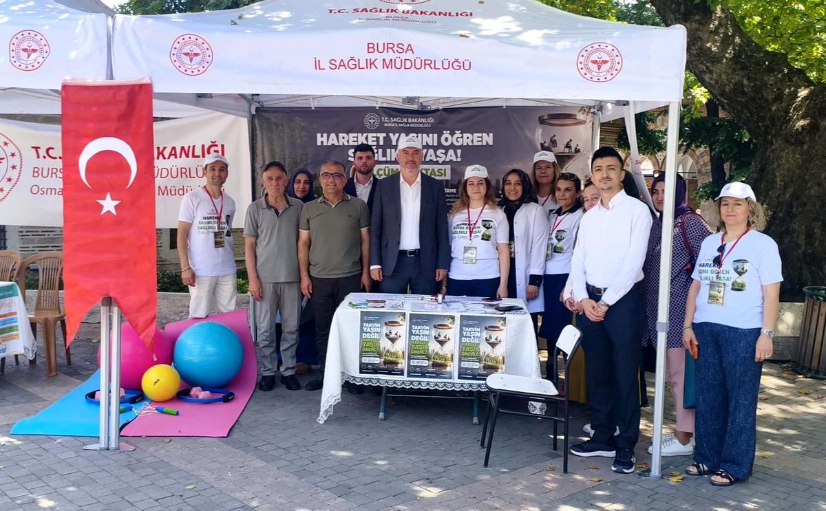 Bursa'da hareket yaşını öğren kampanyasına yoğun ilgi