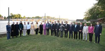 Edirne'de görev yeri değişen mülki idare amirlerine veda programı