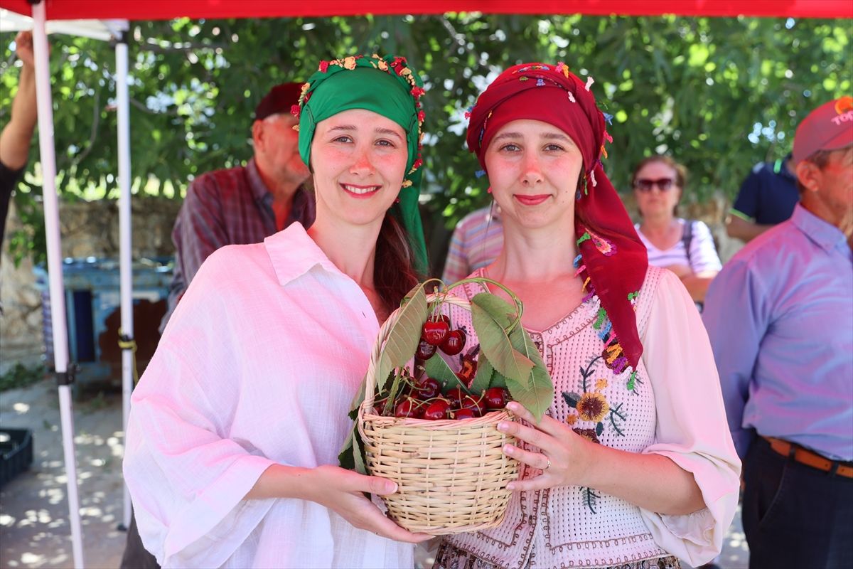 Edirne'den Avrupa'ya ihraç edilen 'Çeribaşı' kirazının hasadı başladı