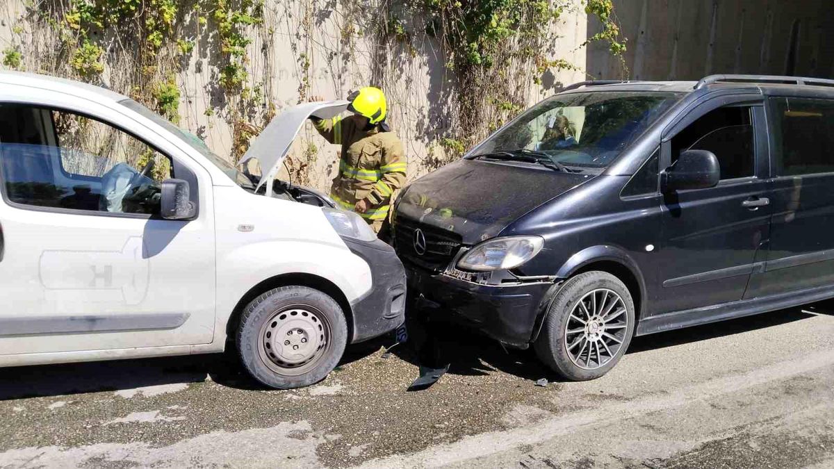 Erdek'te alt geçitte kaza: 1 yaralı