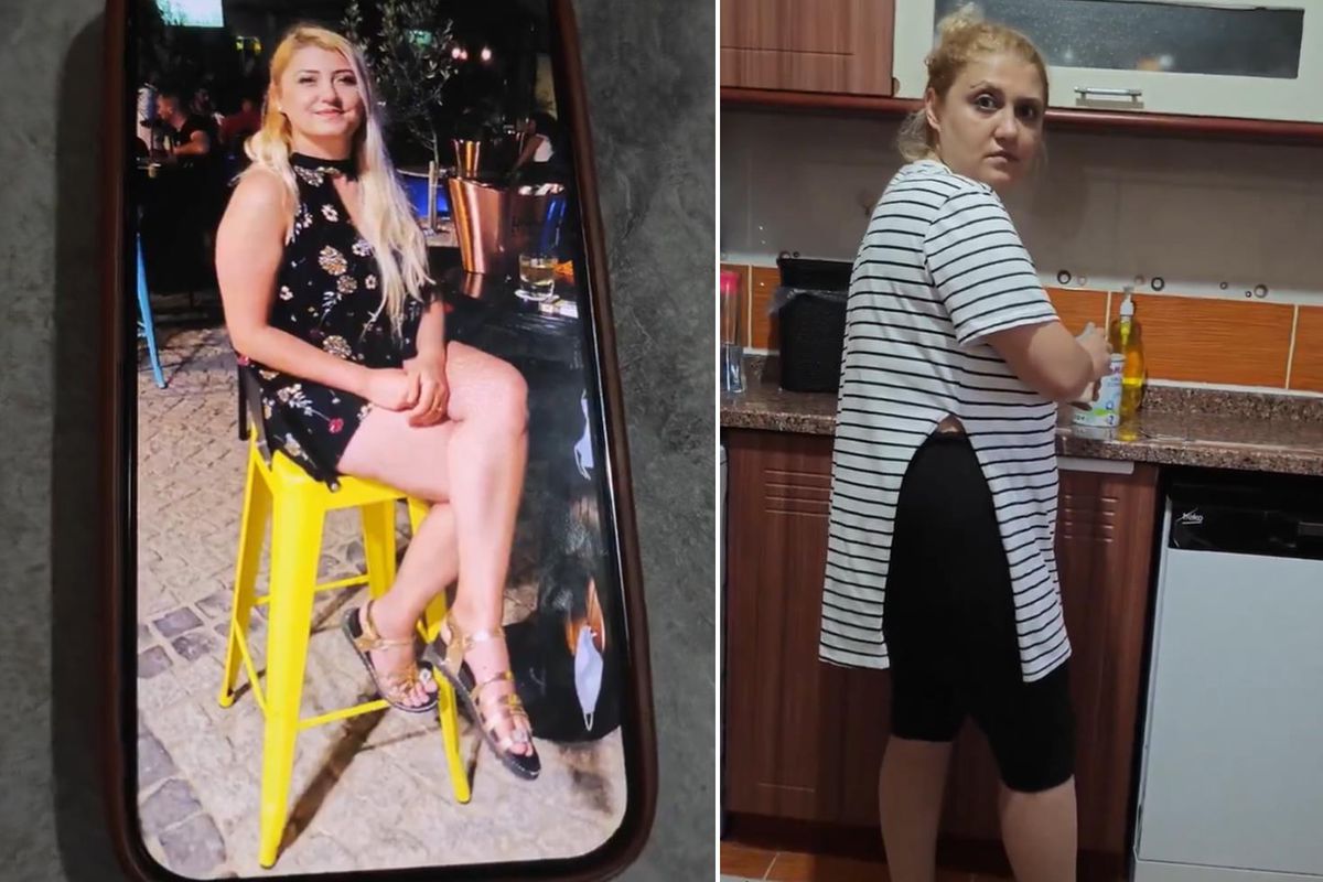 Sosyal medyada paylaşılan bir videoda eşinin evlilik öncesi ve sonrası görüntülerini karşılaştıran bir kişinin kadınları aşağıladığı iddia edilen yorumları tepki çekti.