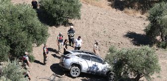 Hatay'da uçuruma yuvarlanan cipin sürücüsü hayatını kaybetti