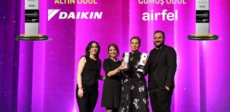 İklimlendirme sektörünün zirvesi Daikin, Brandverse Awards'tan çifte ödülle döndü