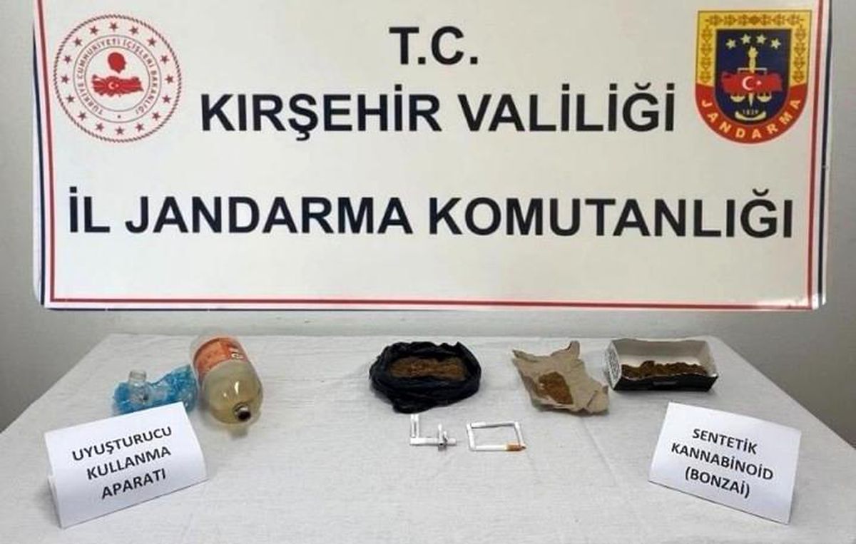 Kırşehir'de uyuşturucu operasyonu: 2 kişi yakalandı