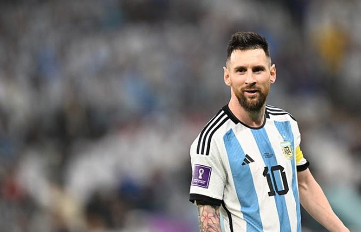 Lionel Messi'nin Dünya Kupası'nda gol sevinci