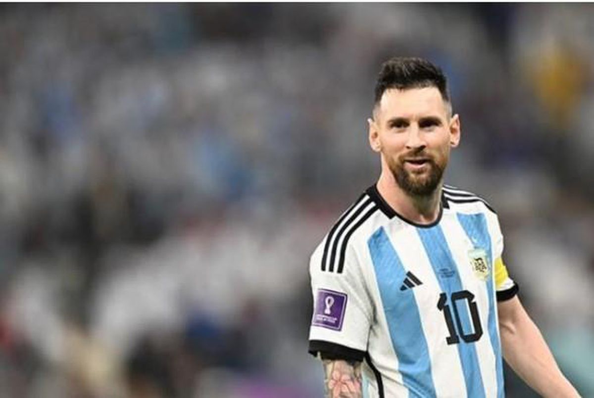 Lionel Messi maç sırasında