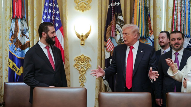 Syrian President Ahmed Al-Shara