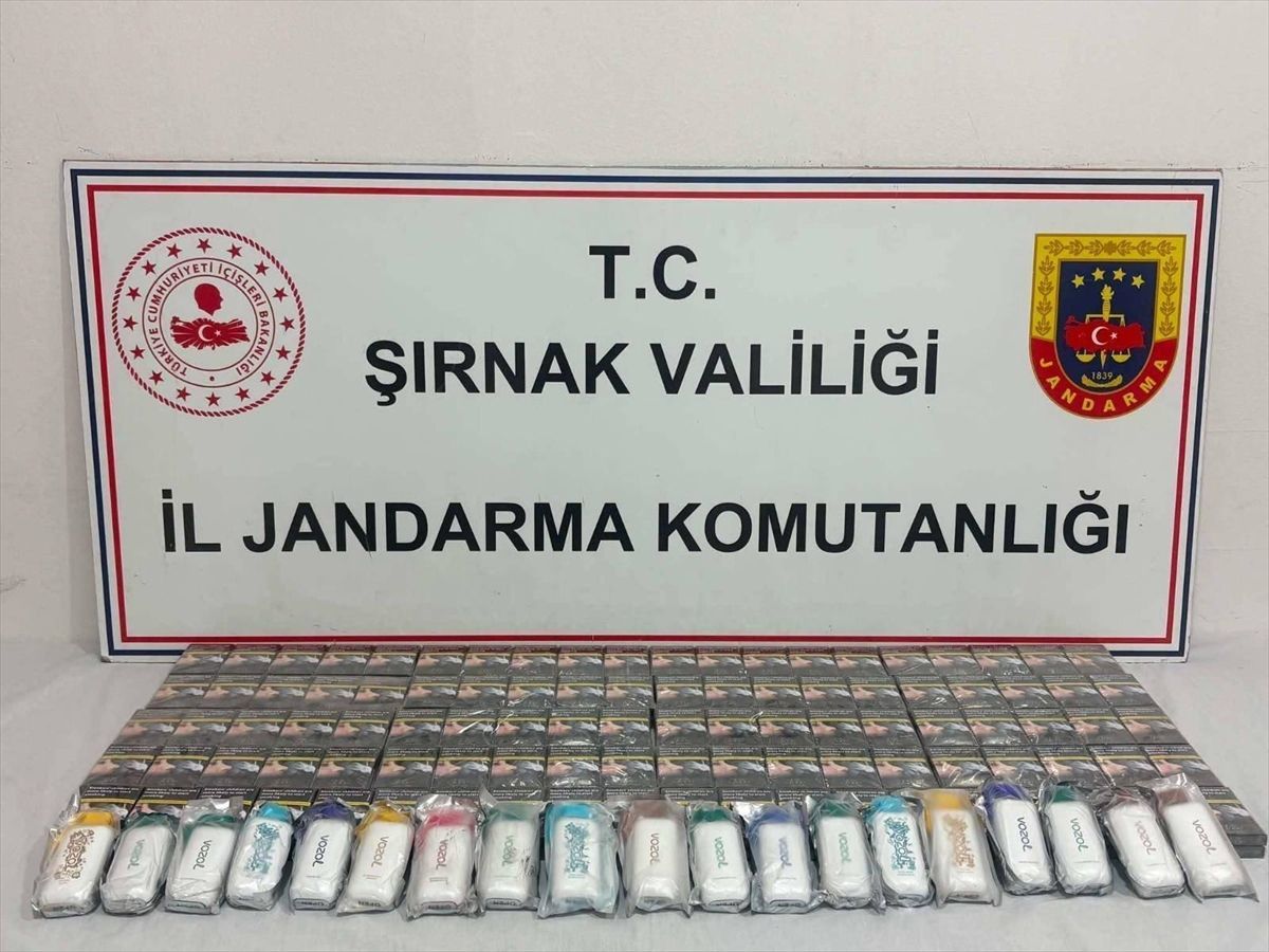 Şırnak'ta kaçakçılık ve asayiş operasyonlarında 94 şüpheli hakkında adli işlem uygulandı
