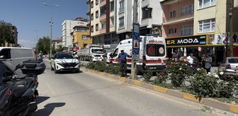 Yahyalı'da devrilen motosikletin sürücüsü yaralandı