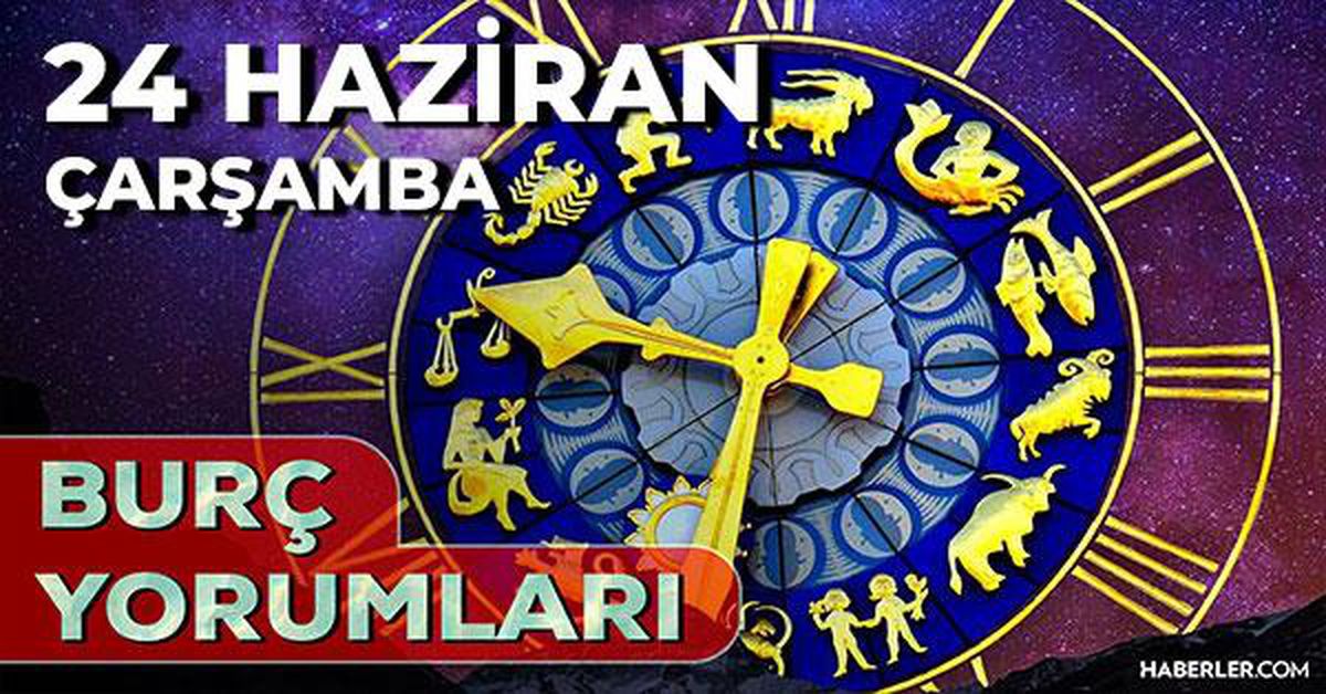 24 Haziran 2026 günlük burç yorumları görseli