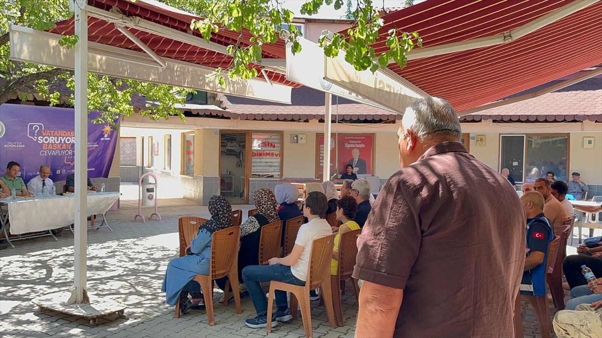 Başkan Çakar Vatandaşla Buluştu