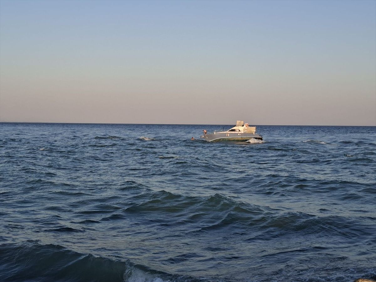 Antalya Serik açıklarında kurtarma operasyonu