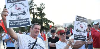 Arnavutluk'ta Trump bağlantılı proje protestoları 24. gününde