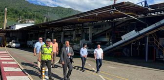Artvin Ticaret Borsası'ndan çay fabrikasına ziyaret