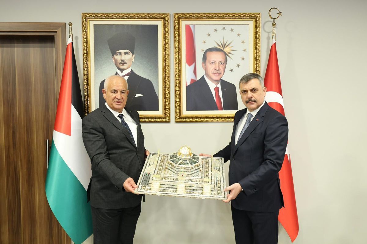 İçişleri Bakanı Çiftçi, Filistinli mevkidaşı ile Ankara'da görüştü