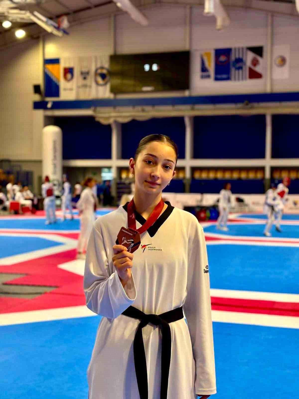 Bilecikli sporcu Avrupa üçüncüsü oldu