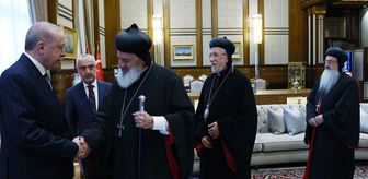 Erdoğan, Süryani Patriği'ni kabul etti