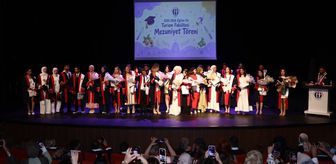 GAÜN Turizm Fakültesi'nde mezuniyet töreni düzenlendi