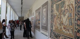 Hatay'da 'Antakya'nın Yerinden Edilmiş Mozaikleri' sergisi açıldı